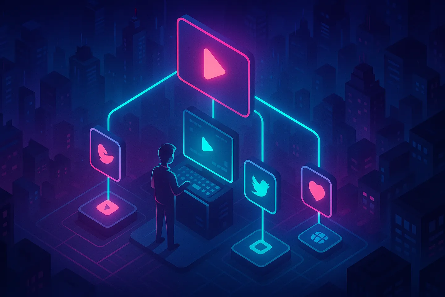 Publica Videos en Todas tus Redes Sociales y Web desde un Solo Lugar